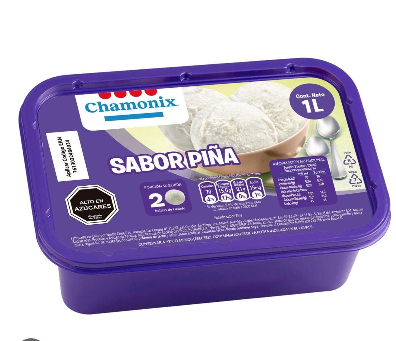 Cassata Piña Chamonix