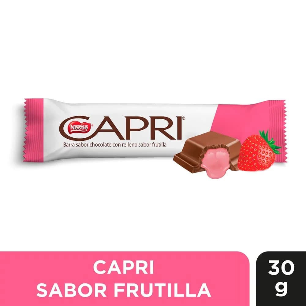 Capri sabor frutilla 30 Gr