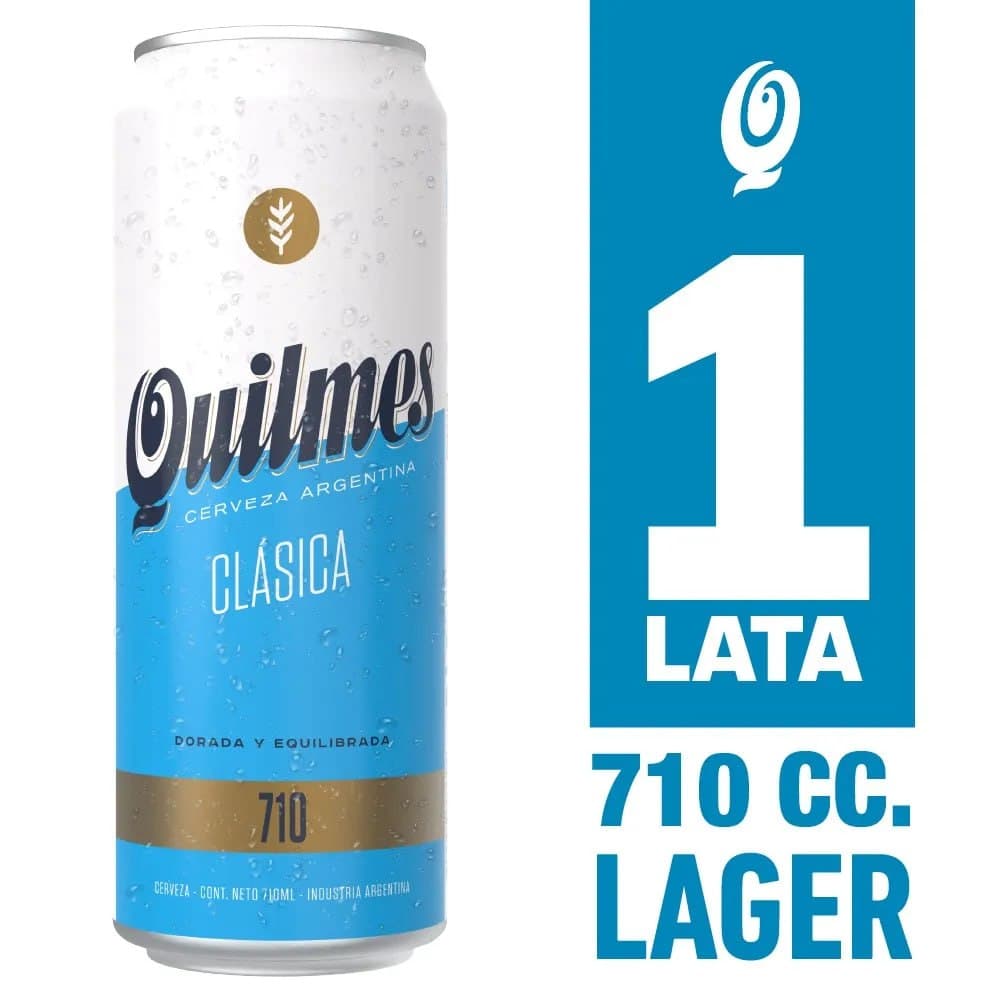Cerveza quilmes Lata 710ml