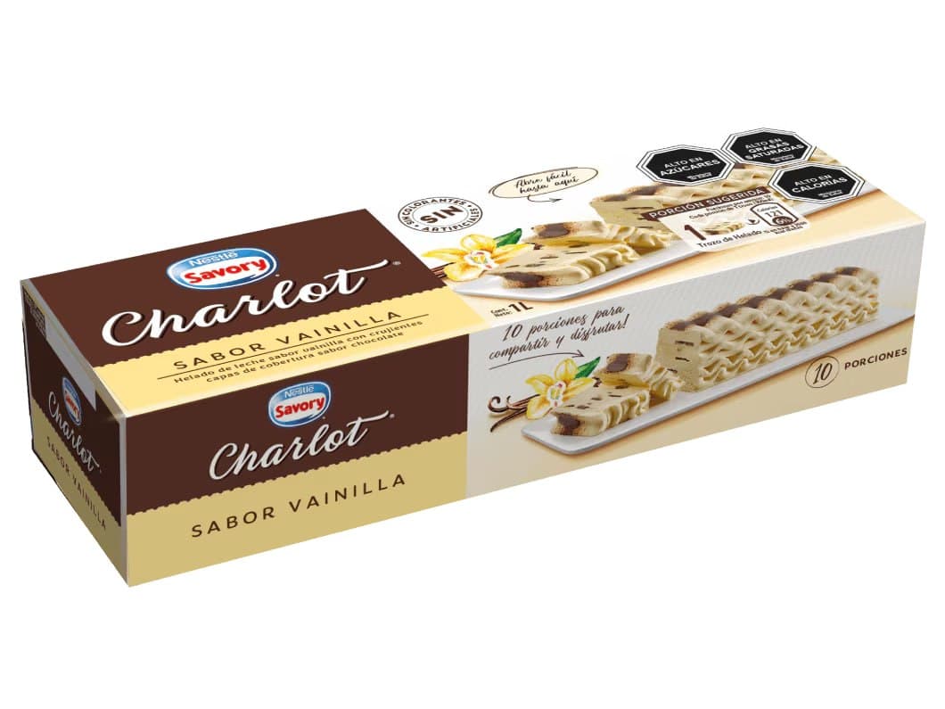 CHARLOT postre vainilla