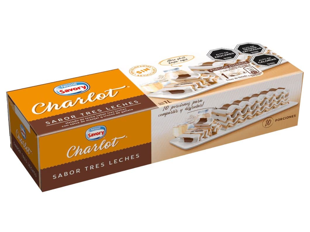 CHARLOT postre vainilla