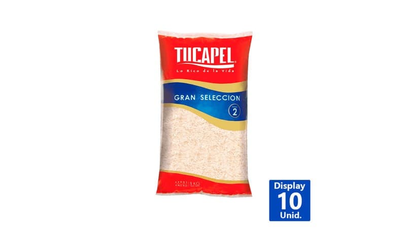 Arroz Grado 2 Tucapel 1kg