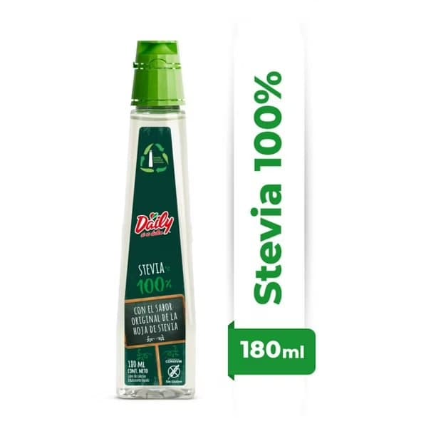 Daily Stevia Verde Blanco 180ml