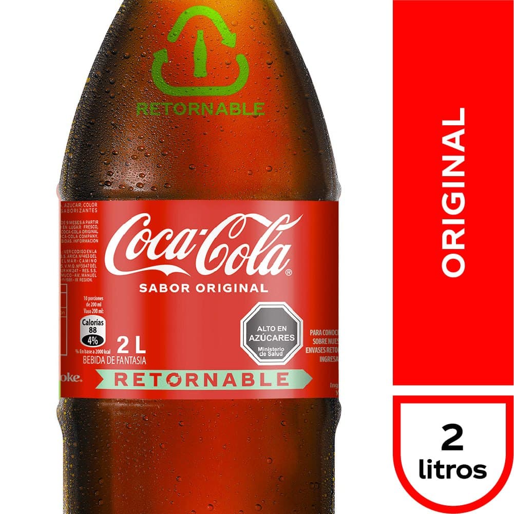 Coca Cola 2 Lts. Retornable