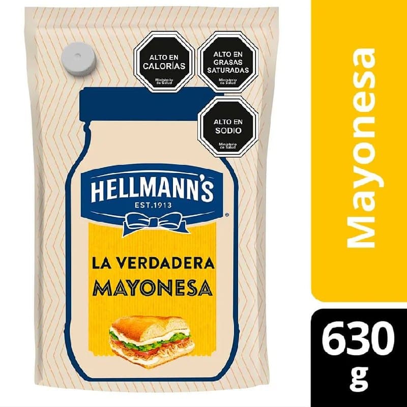 Mayonesa Hellmanns 12×630