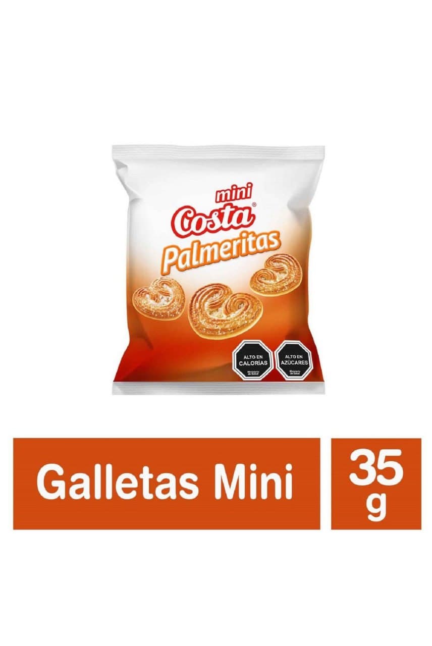 Galleta Palmeritas Mini Costa