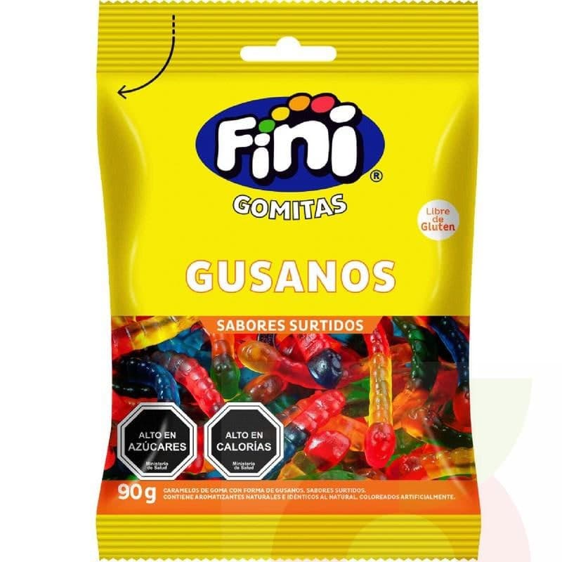 Gomitas Fini Gusanos Dulces
