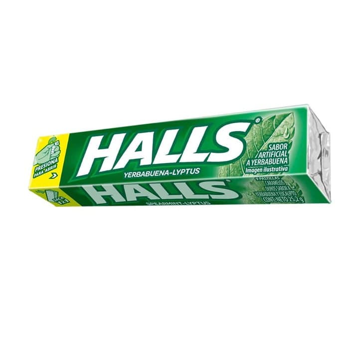 Halls Yerbabuena y Lyptus