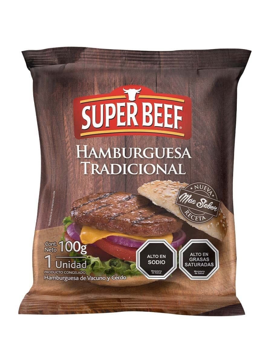Hamburguesa Super Beef 100 Gr