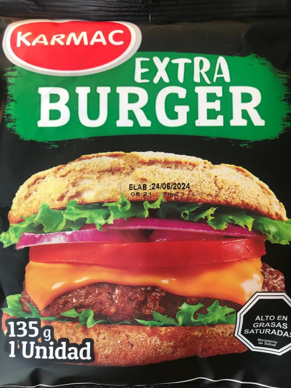 hamburguesas karmac 135g