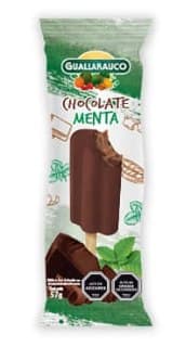 Helado barra chocolate menta