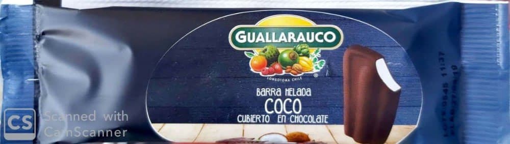 Helado guallarauco chocolate-coco