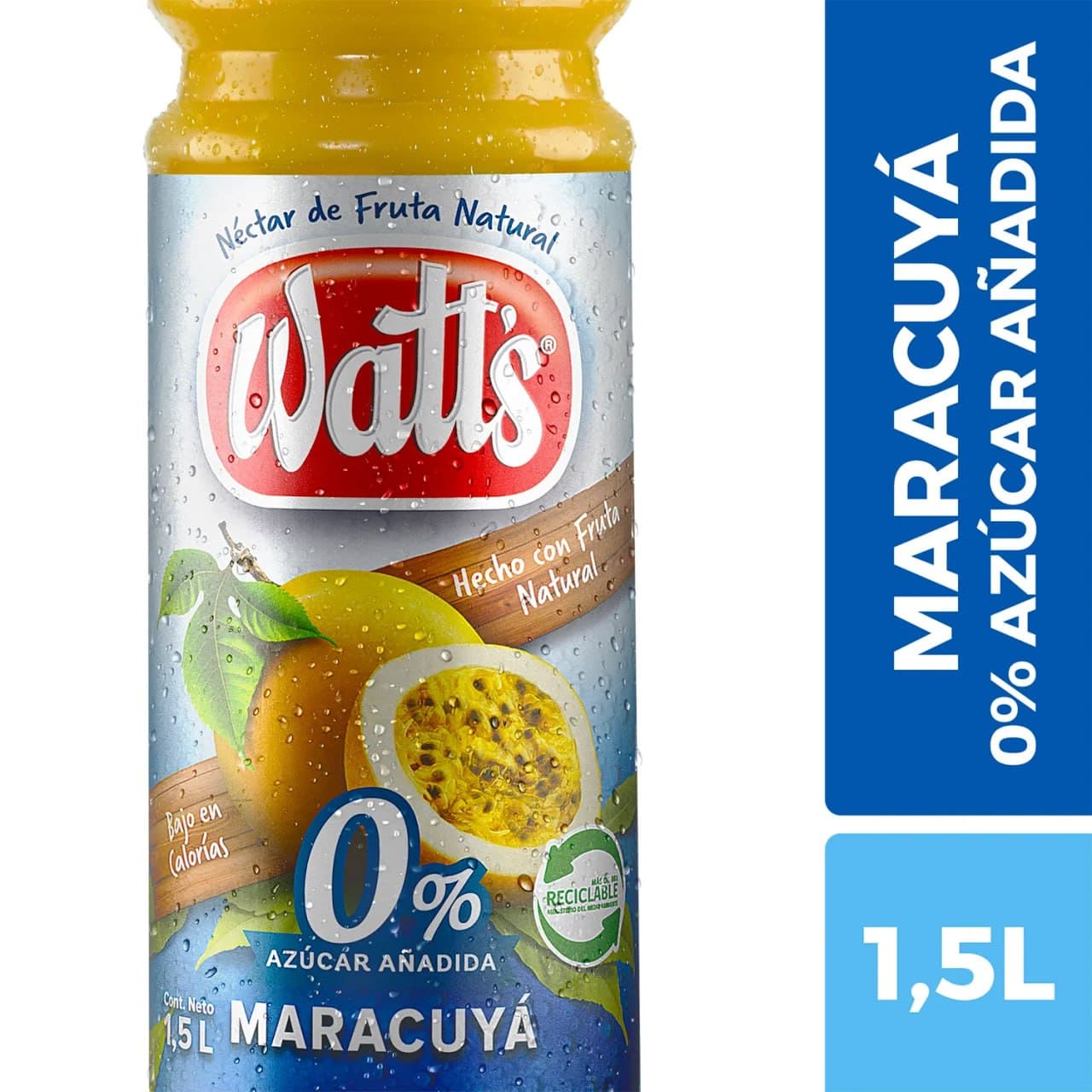 Jugo Watts Maracuya 1,5 Lts