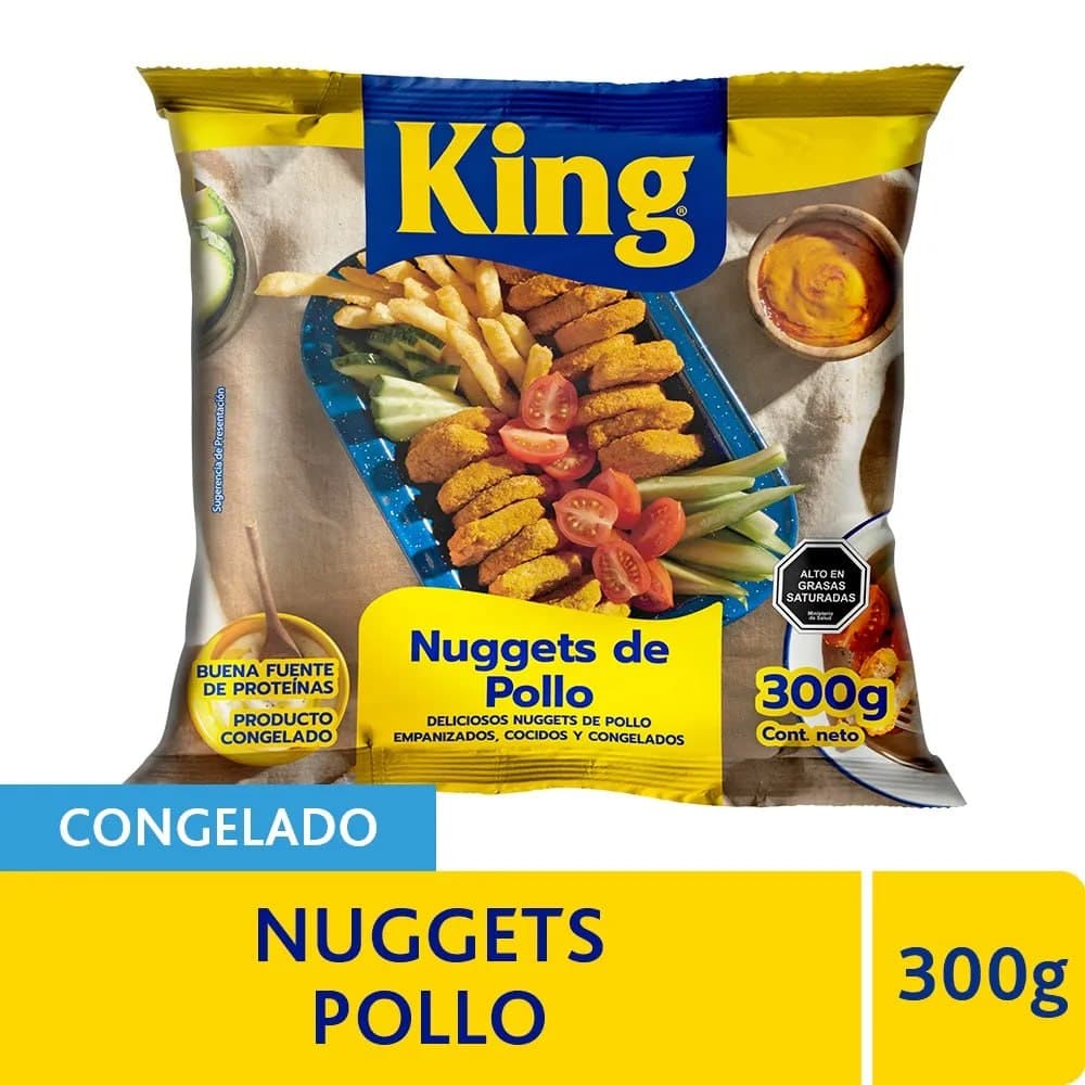 NUGGETS DE POLLO 300GR KING