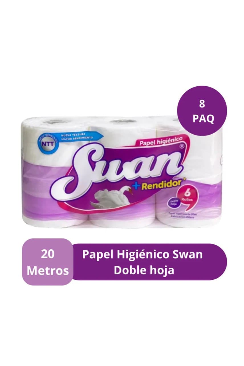Papel Higienico Swan x 20m