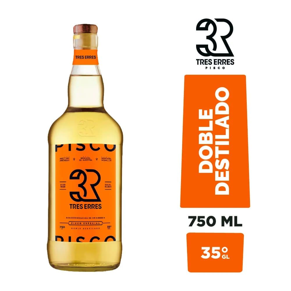 PISCO 3R PREMIUM 35° 750 CC