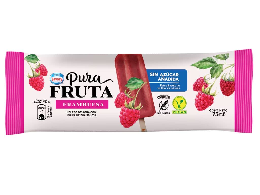 Pura Fruta Frambuesa Savory
