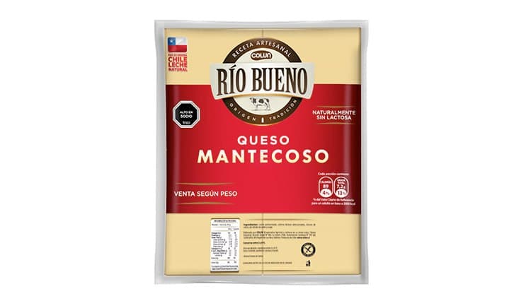 Queso Mantecoso Laminado rio bueno