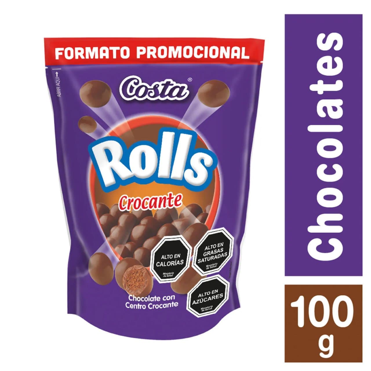 Rolls Crocante 100g