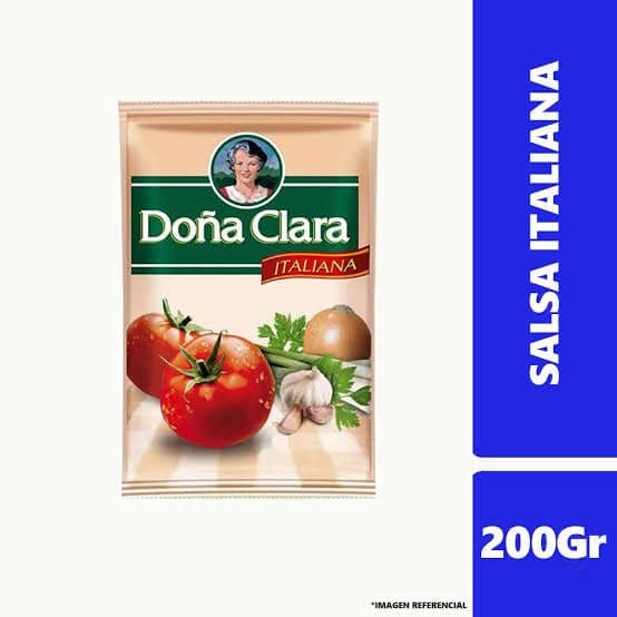 Salsa Tomate Italiana Doña Clara