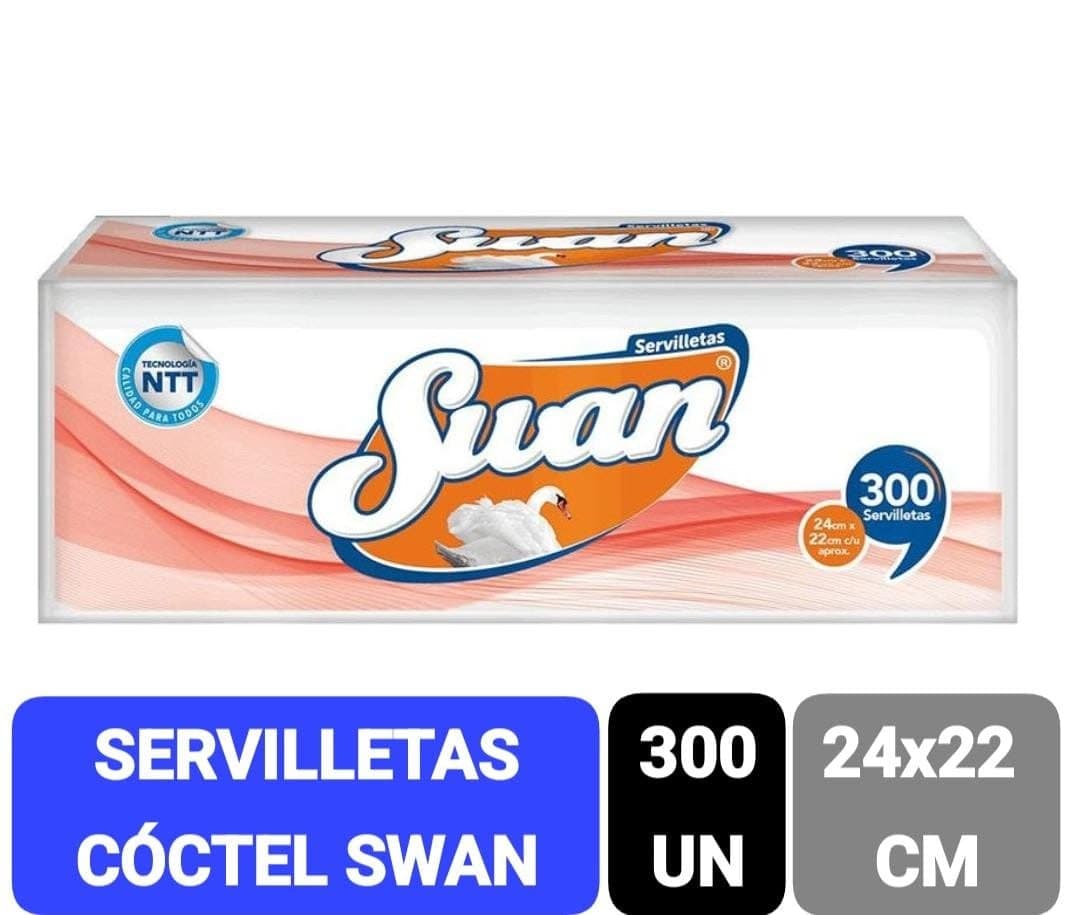 Servilletas Swan x12