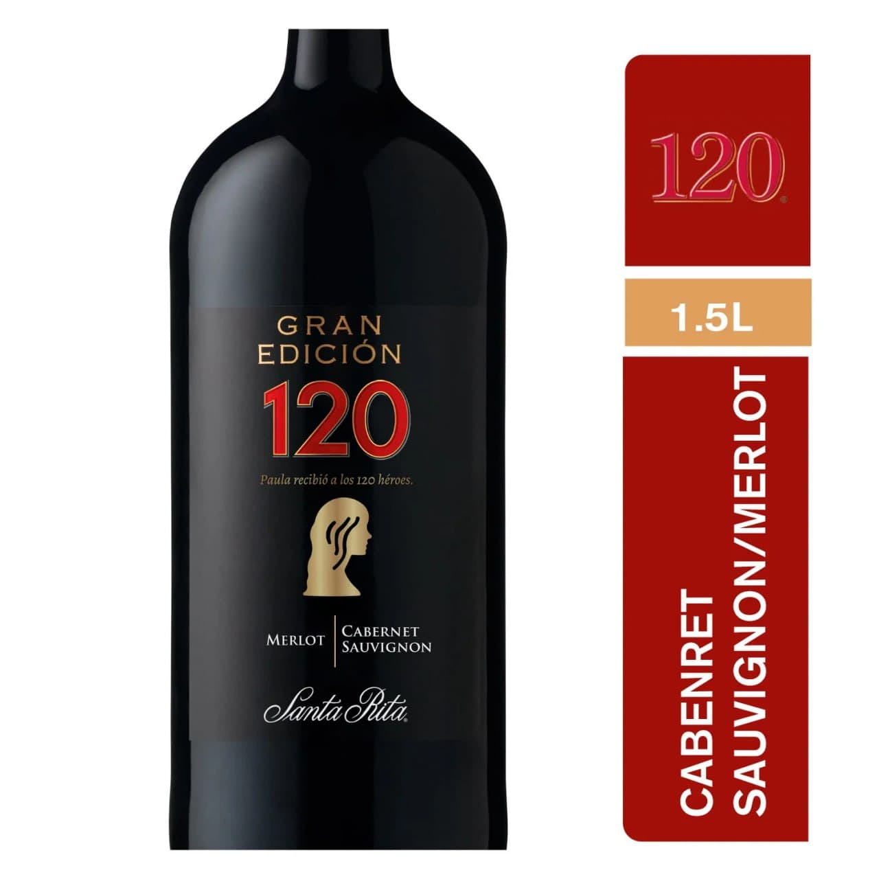Vino Gran 120 CS botella 1,5ml