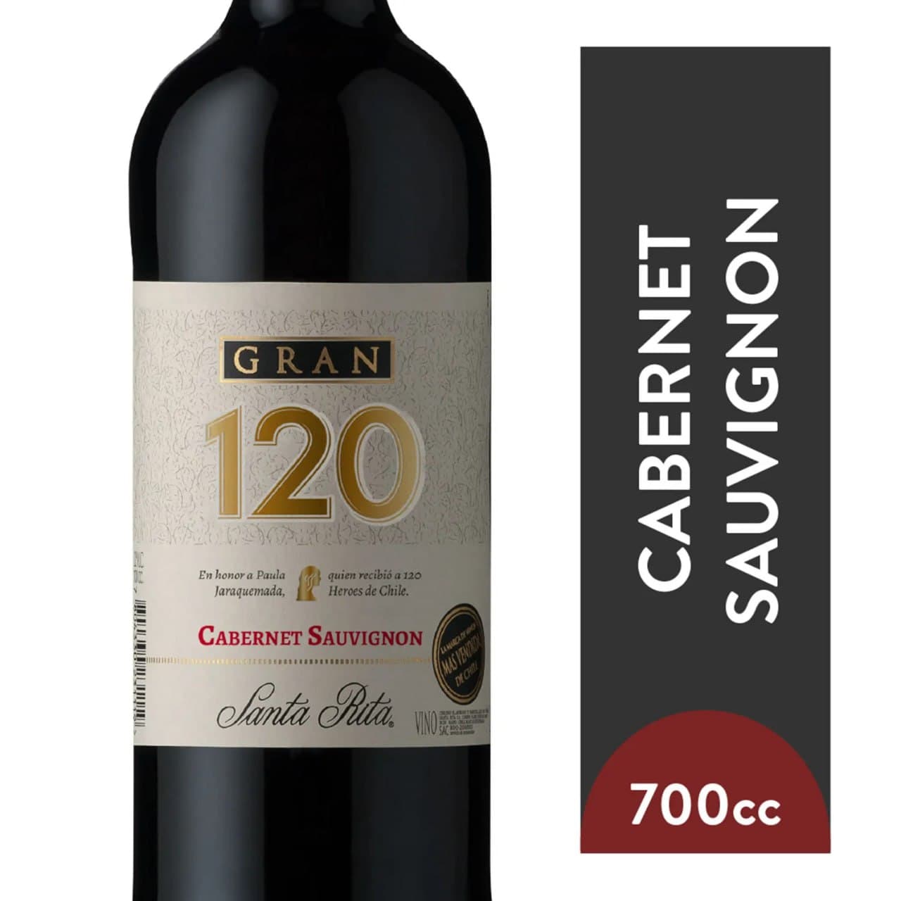Vino Gran 120 CS botella 700 cc
