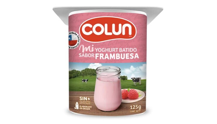 Yoghurt Frambuesa Colun