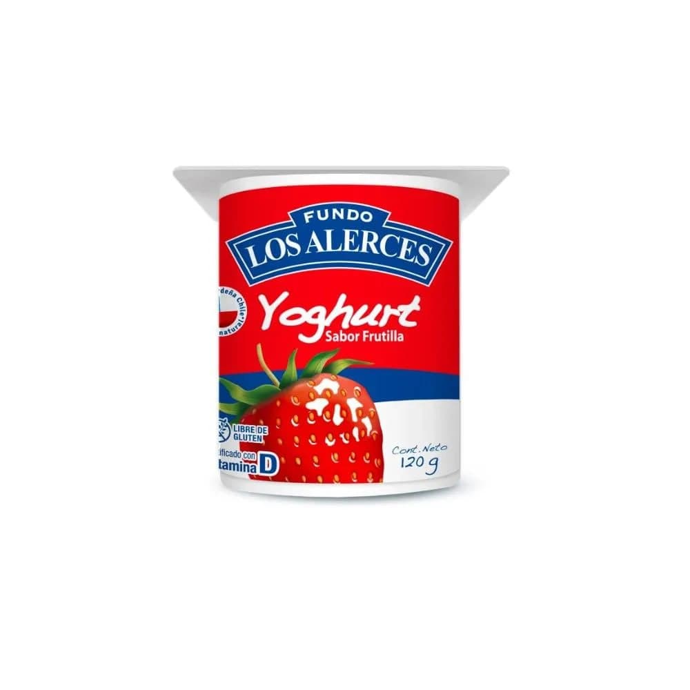 Yoghurt Frutilla Los Alerces