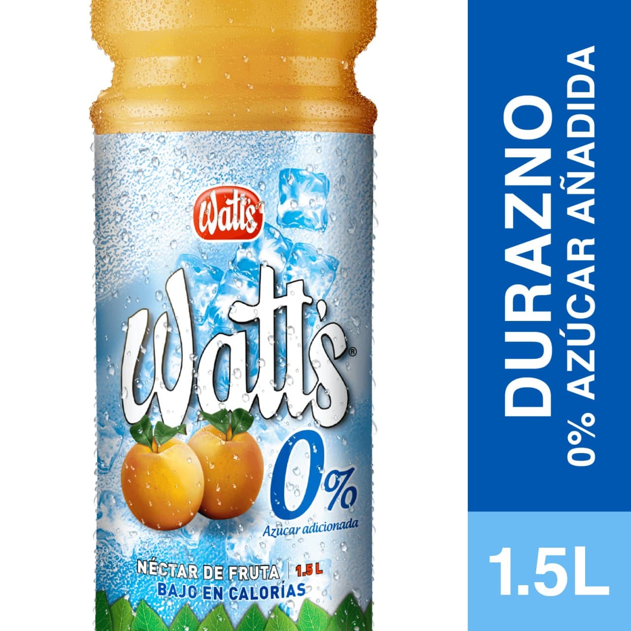Jugo Watts Durazno Zero 1,5 Lts