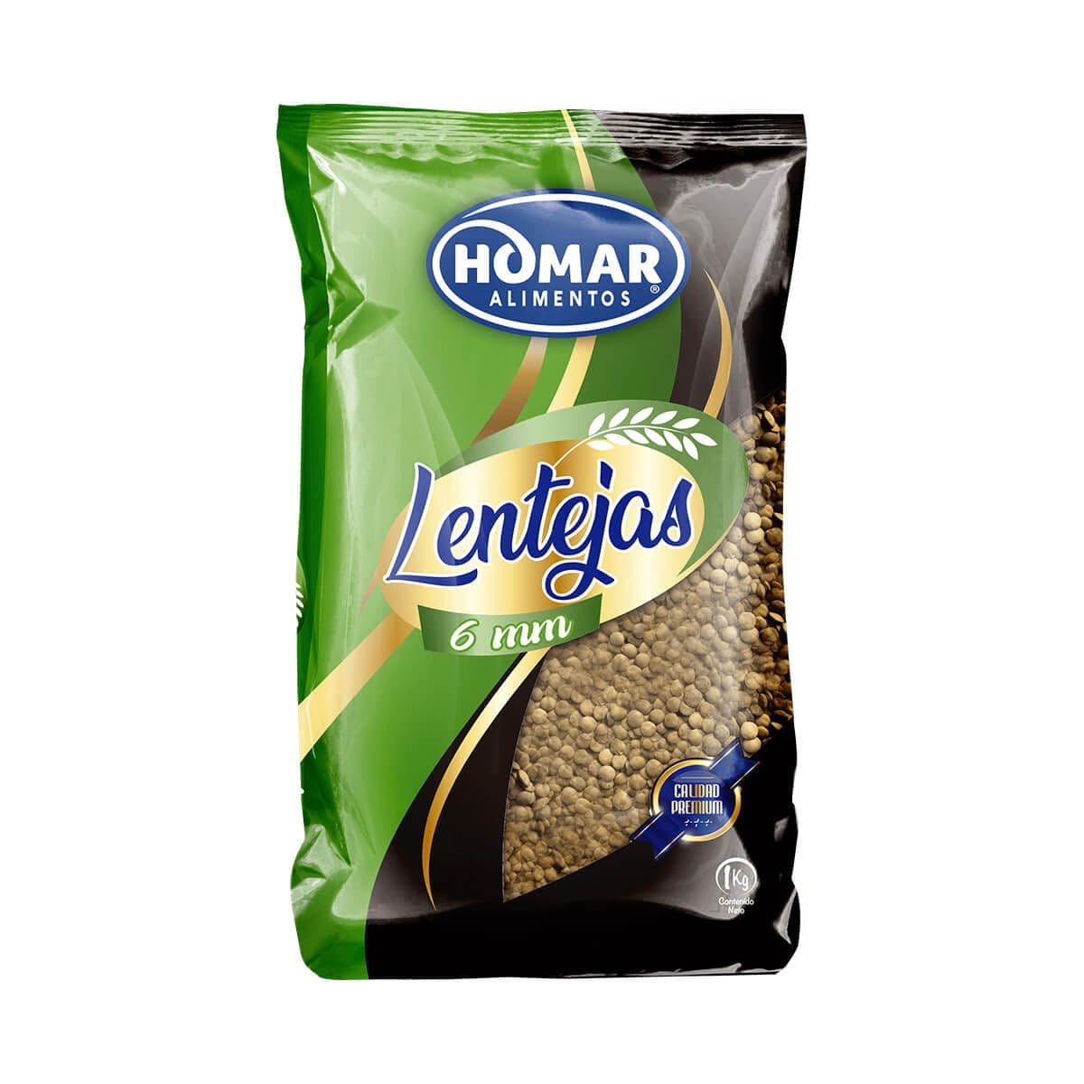 Lentejas 6mm Homar 1kg