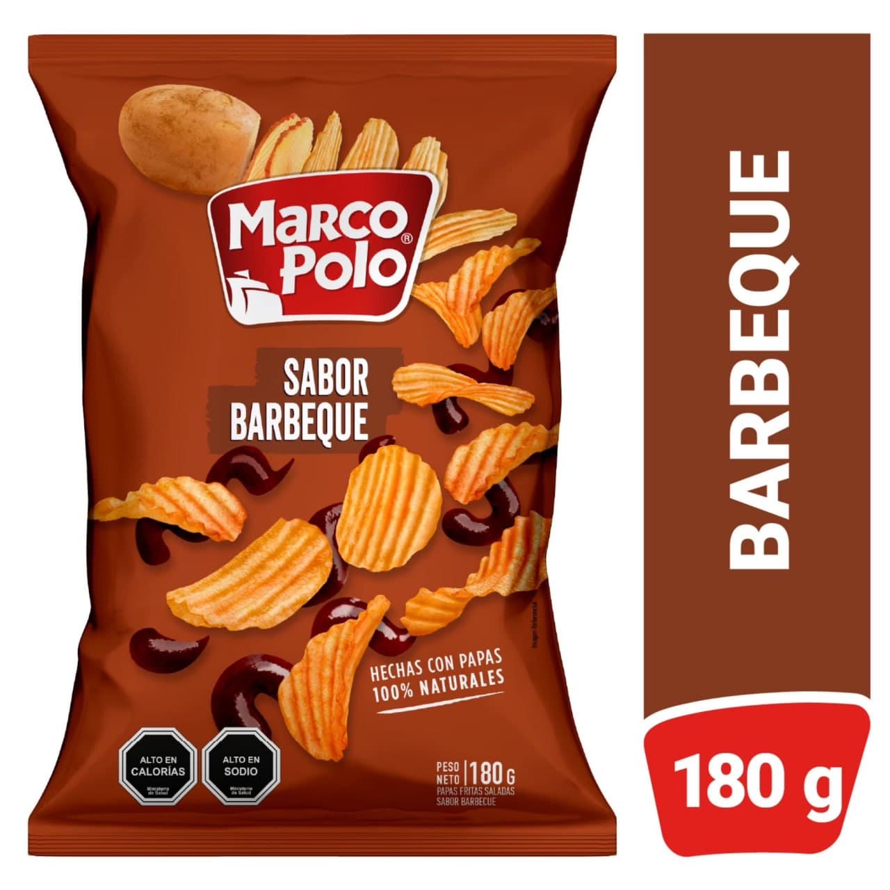 Papas Barbeque MP 140 g