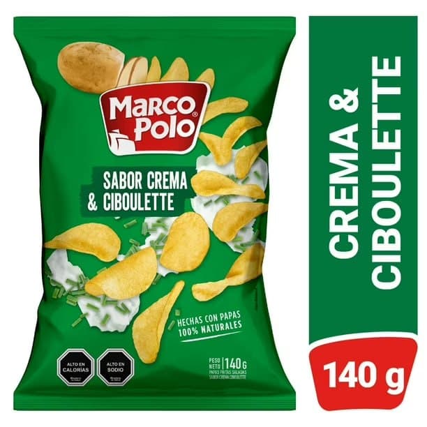 Papas con Ciboulette MP 140 g
