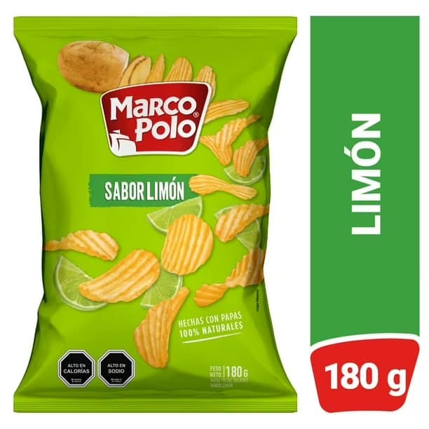 Papas Limon MP 180 g