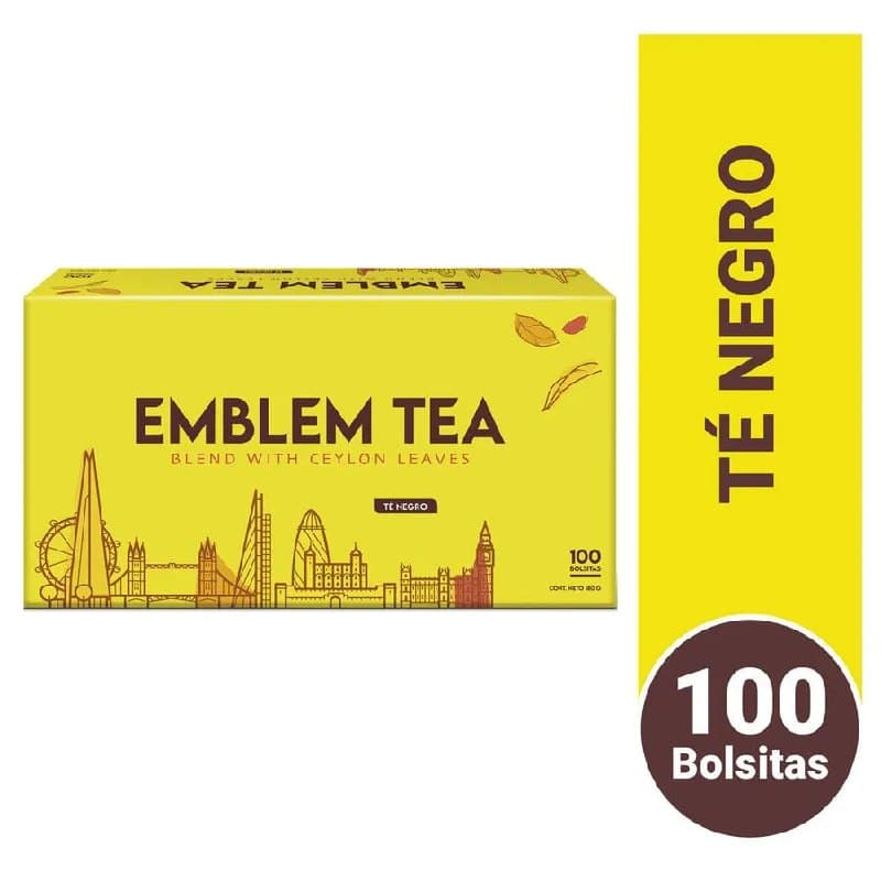 Te Emblem 100 Bolsitas