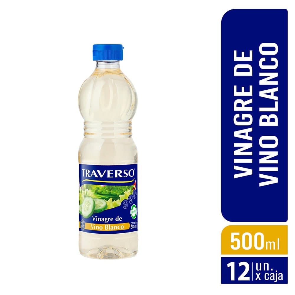 Vinagre Blanco Traverso 500 ml