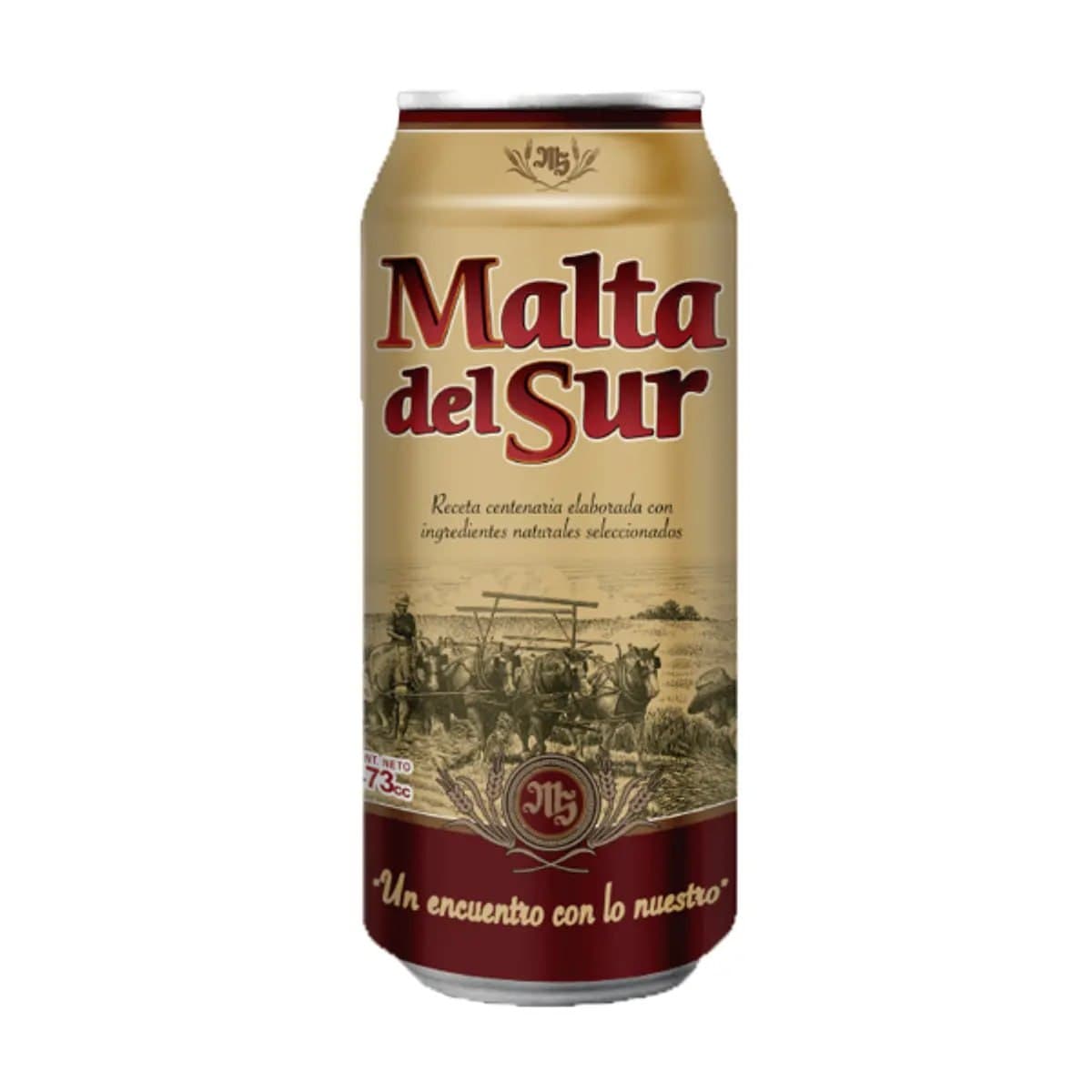 Cerveza Malta del Sur Negra 473 ML