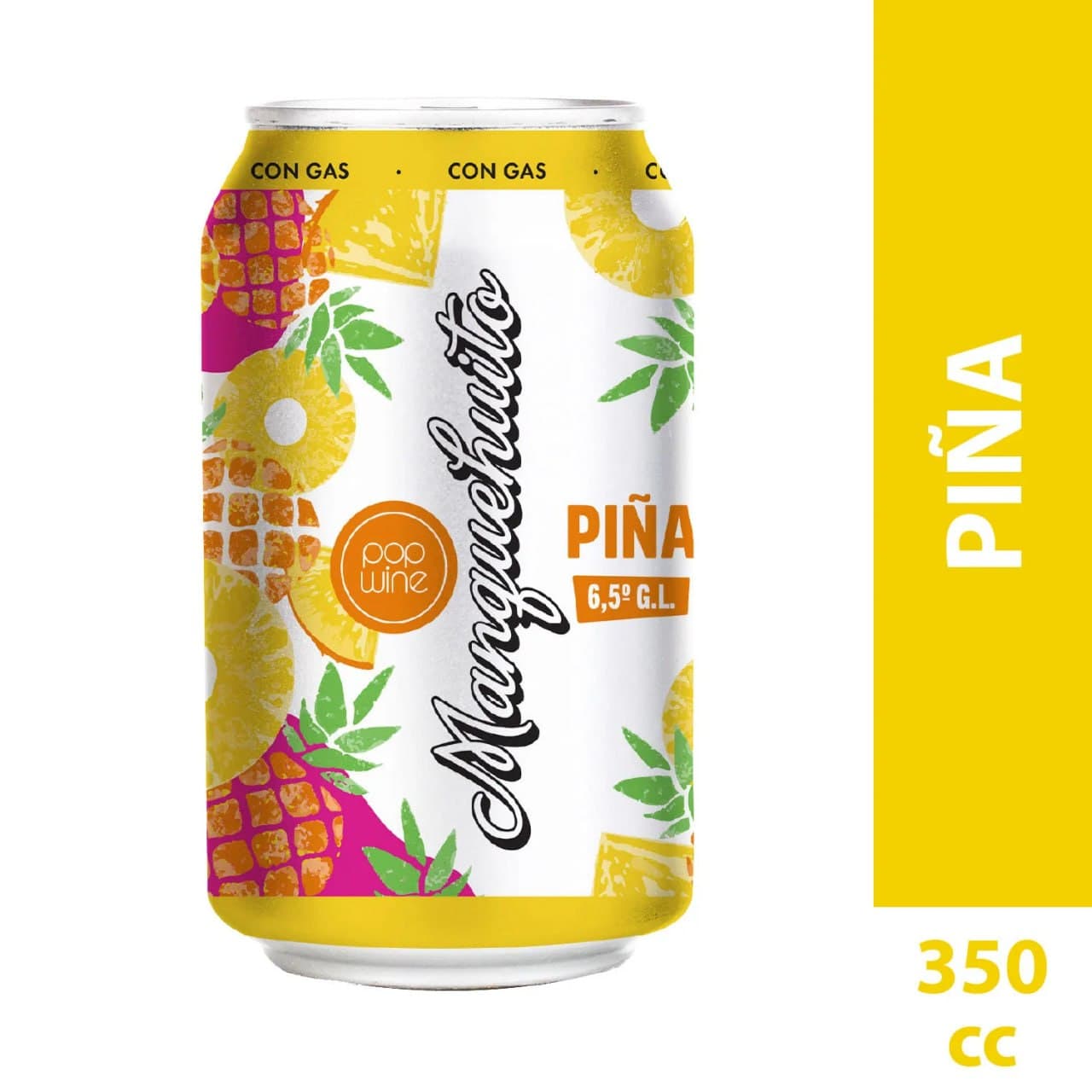 Manquehuito en Lata 350 Piña