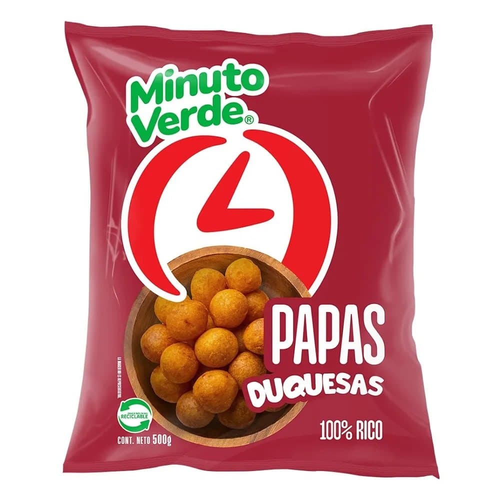 Papa Duquesa Minuto Verde 500Grs