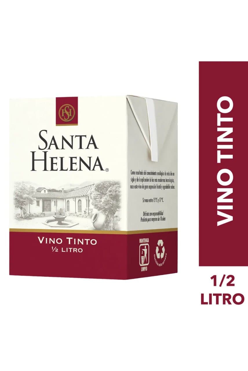 Vino Tinto Santa Helena 500ML Caja