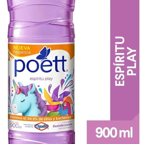 Limpiador Poett Espiritu Play 900ml