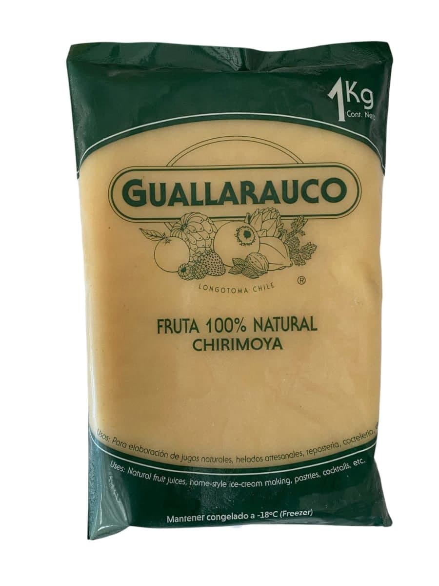 Pulpa de fruta chirimoya guallarauco 1kl