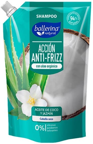 Shampoo Ballerina Sin Sal Coco Y Jazmin