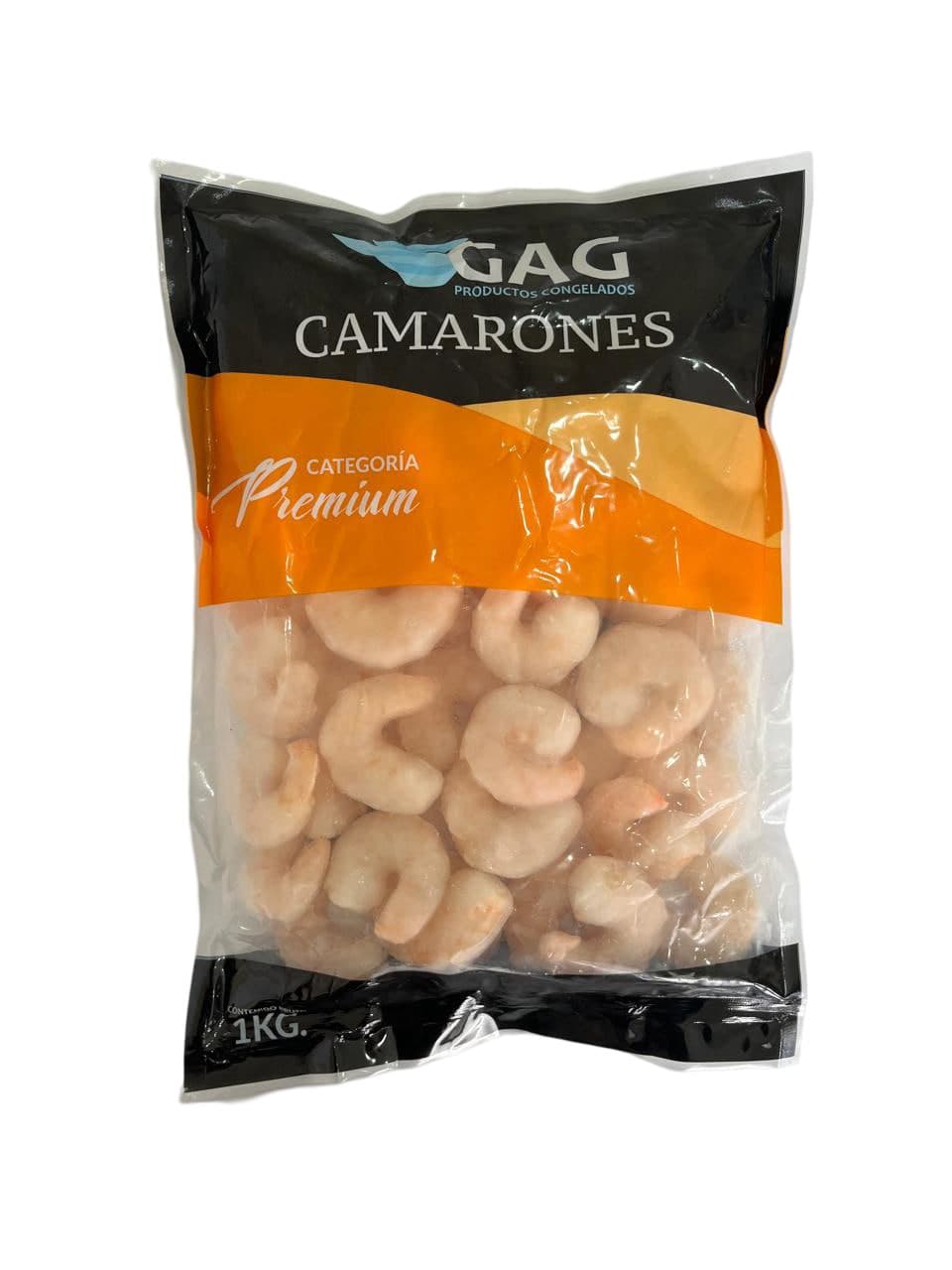 Camaron 36/40 Cocido Pelado Desvenado 1 KG GAG