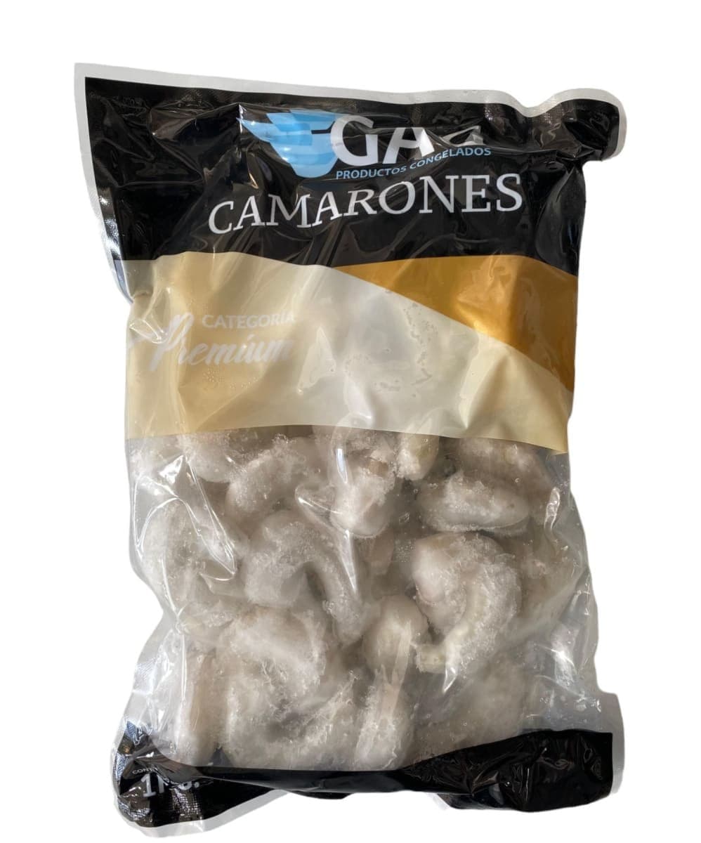 Camaron 36/40 Crudo Pelado Desvenado 1 KG GAG