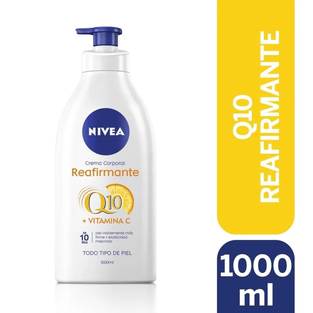 Crema Nivea Feafirmante Q10 Botella 1L